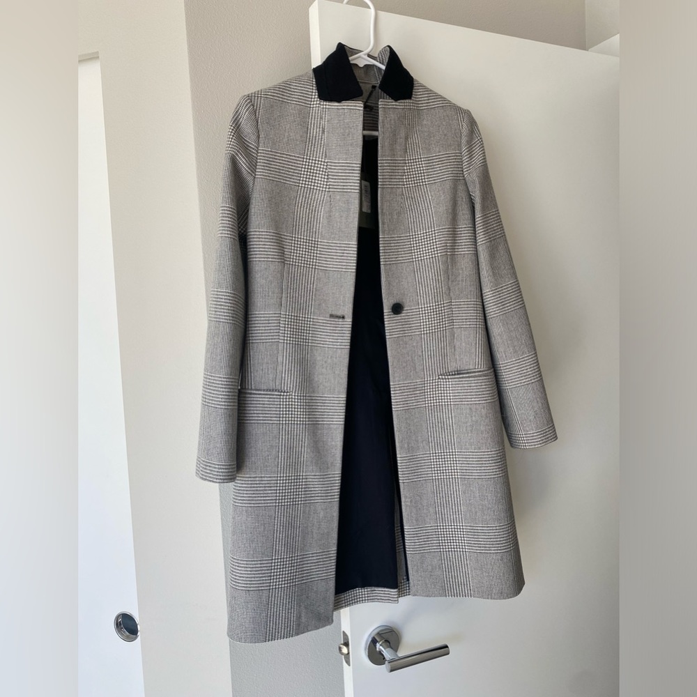 AllSaints Leni Check Coat